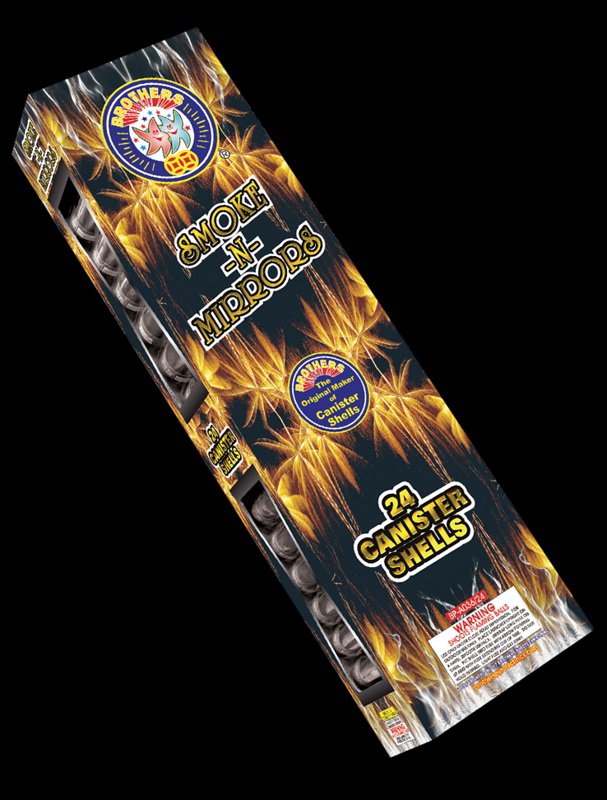 Smoke & Mirrors (24 shells) – Crossroads Fireworks Waterloo Superstore